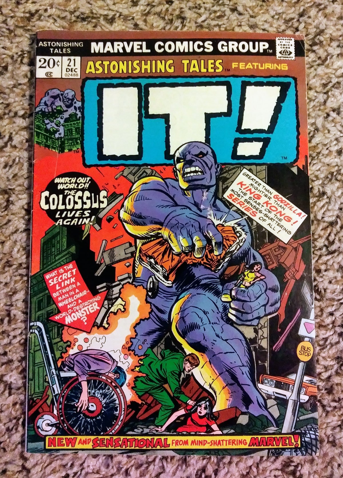 Astonishing Tales #21, Marvel Comics