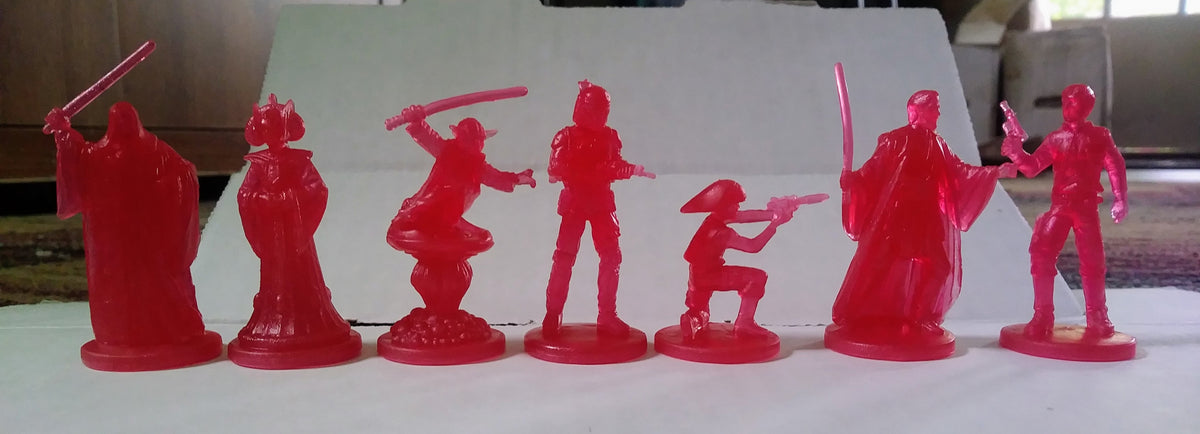 Star Wars Hologram Mini Figures, Set of 7