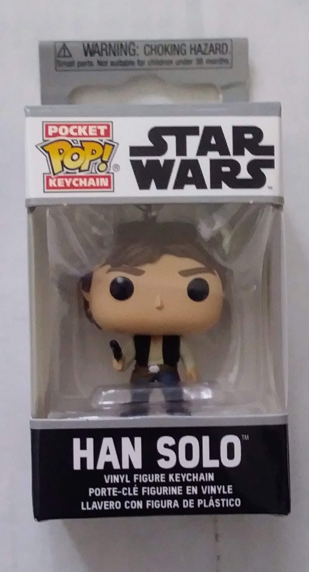Han Solo Funko Pocket Pop! Keychain