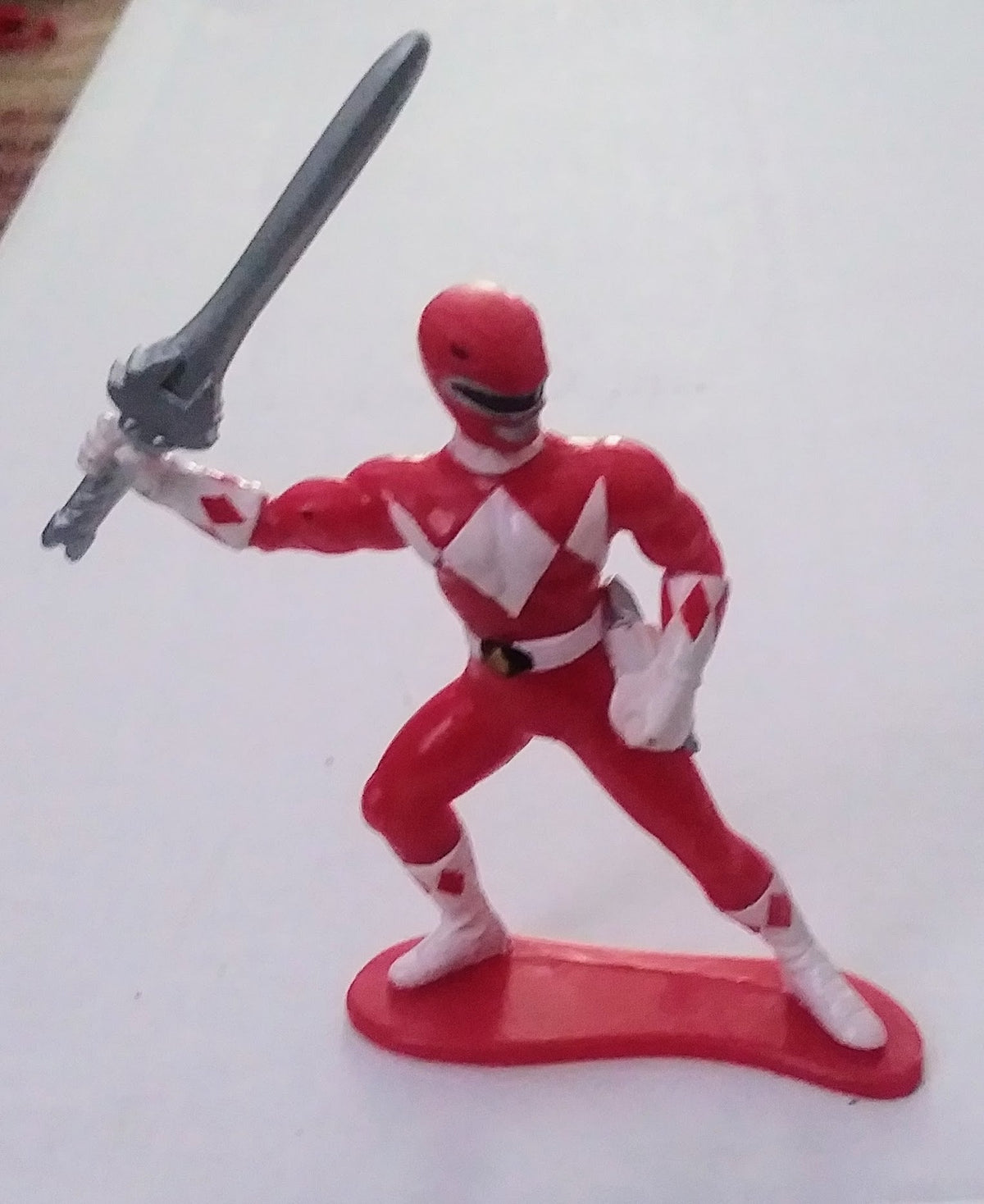 Red Ranger Mighty Morphin Power Rangers Mini Figure (1993, 3-Inch)