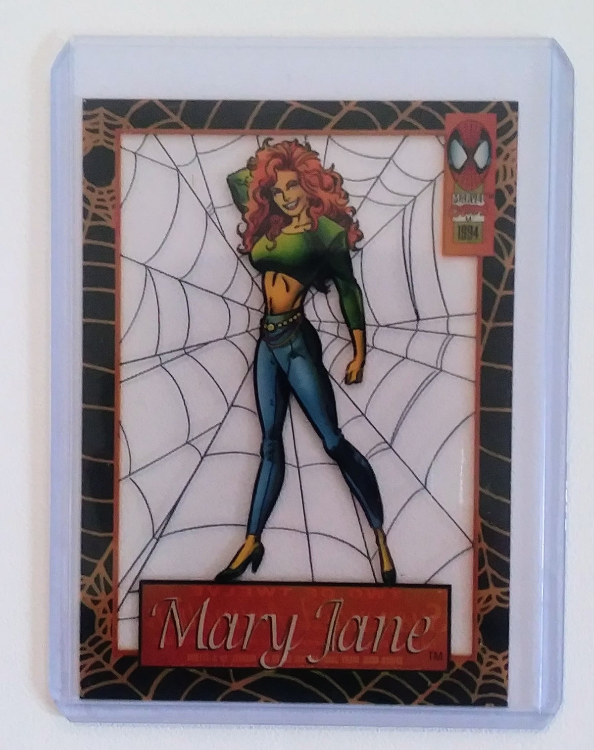 1994 Amazing Spider-Man #SA02 Mary Jane Animation Card