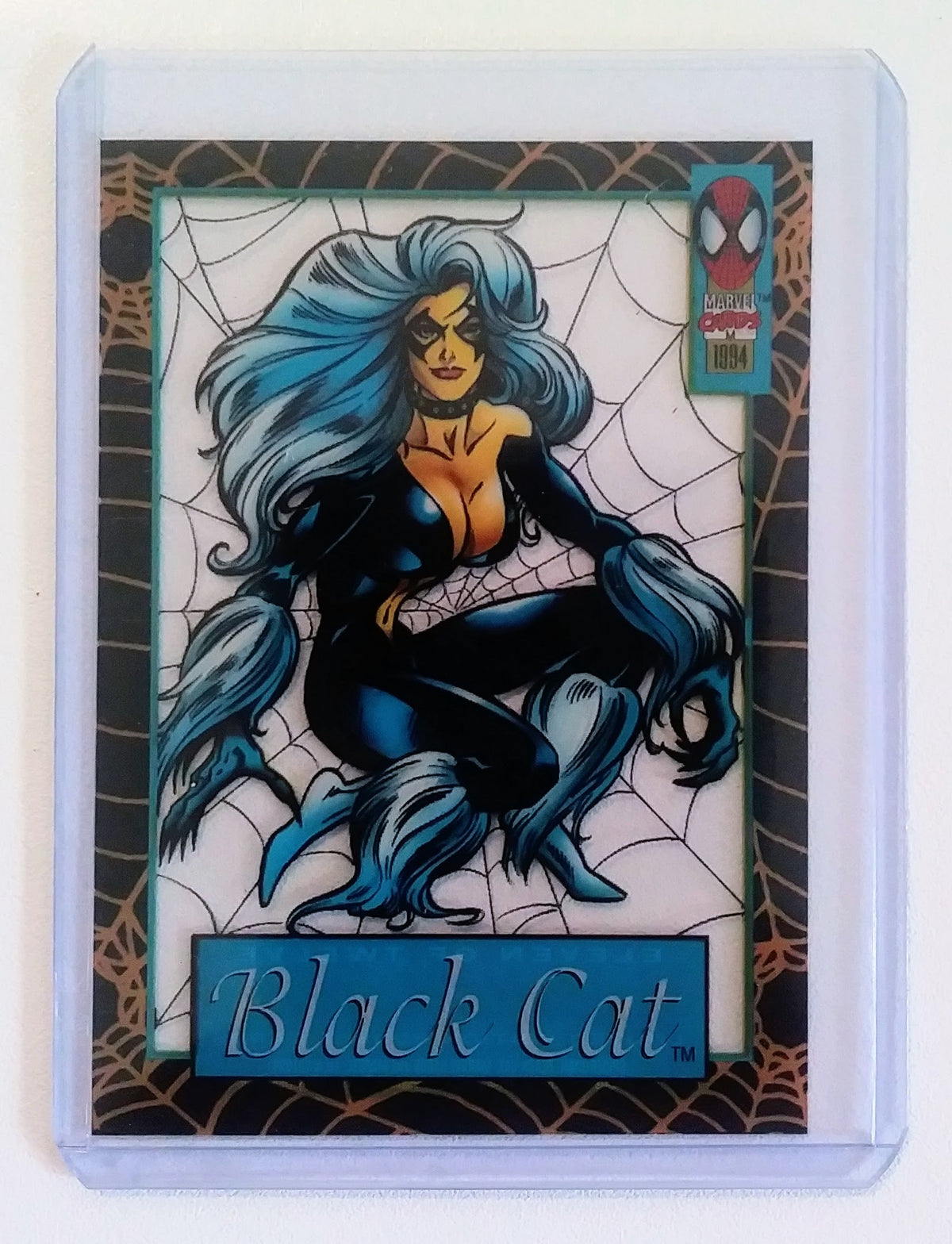1994 Amazing Spider-Man #SA11 Black Cat Animation Card
