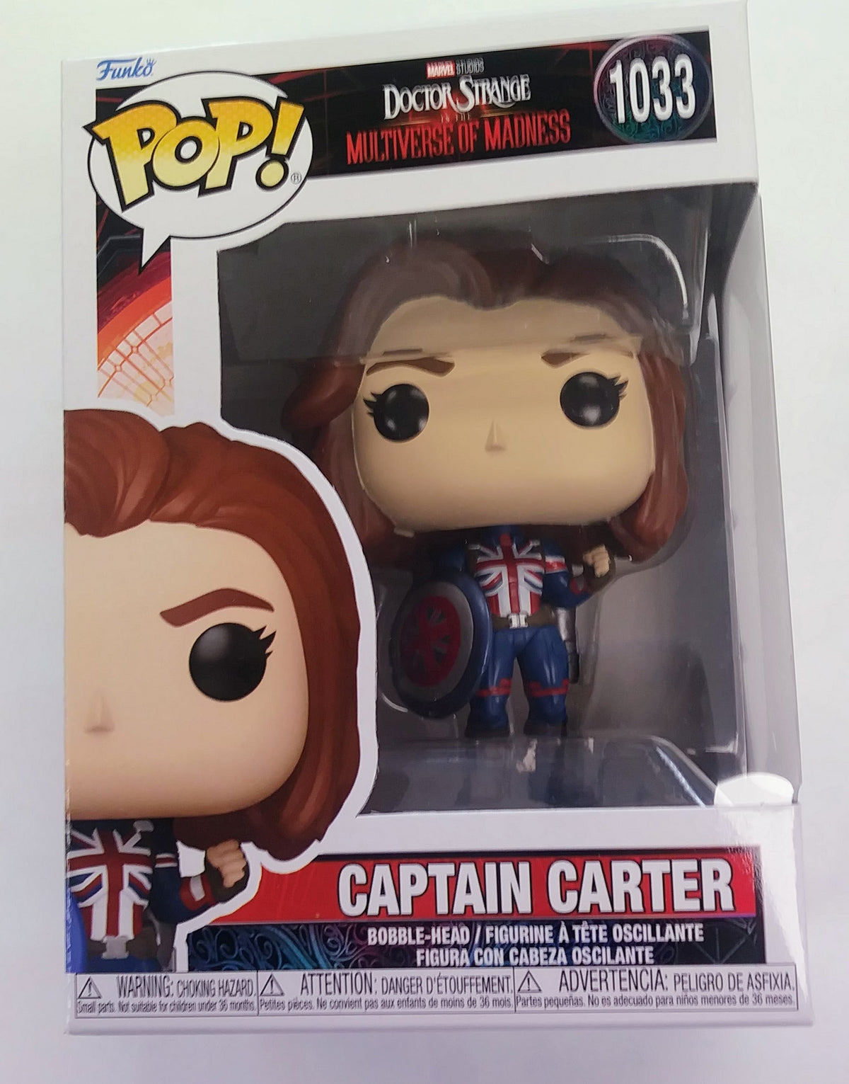 Marvel Funko Pop - Captain Carter (Multiverse of Madness)