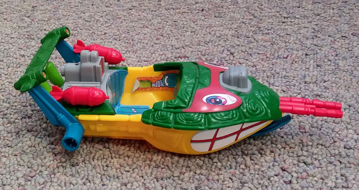 TMNT Raph's Sewer Speed Boat - Loose and Incomplete