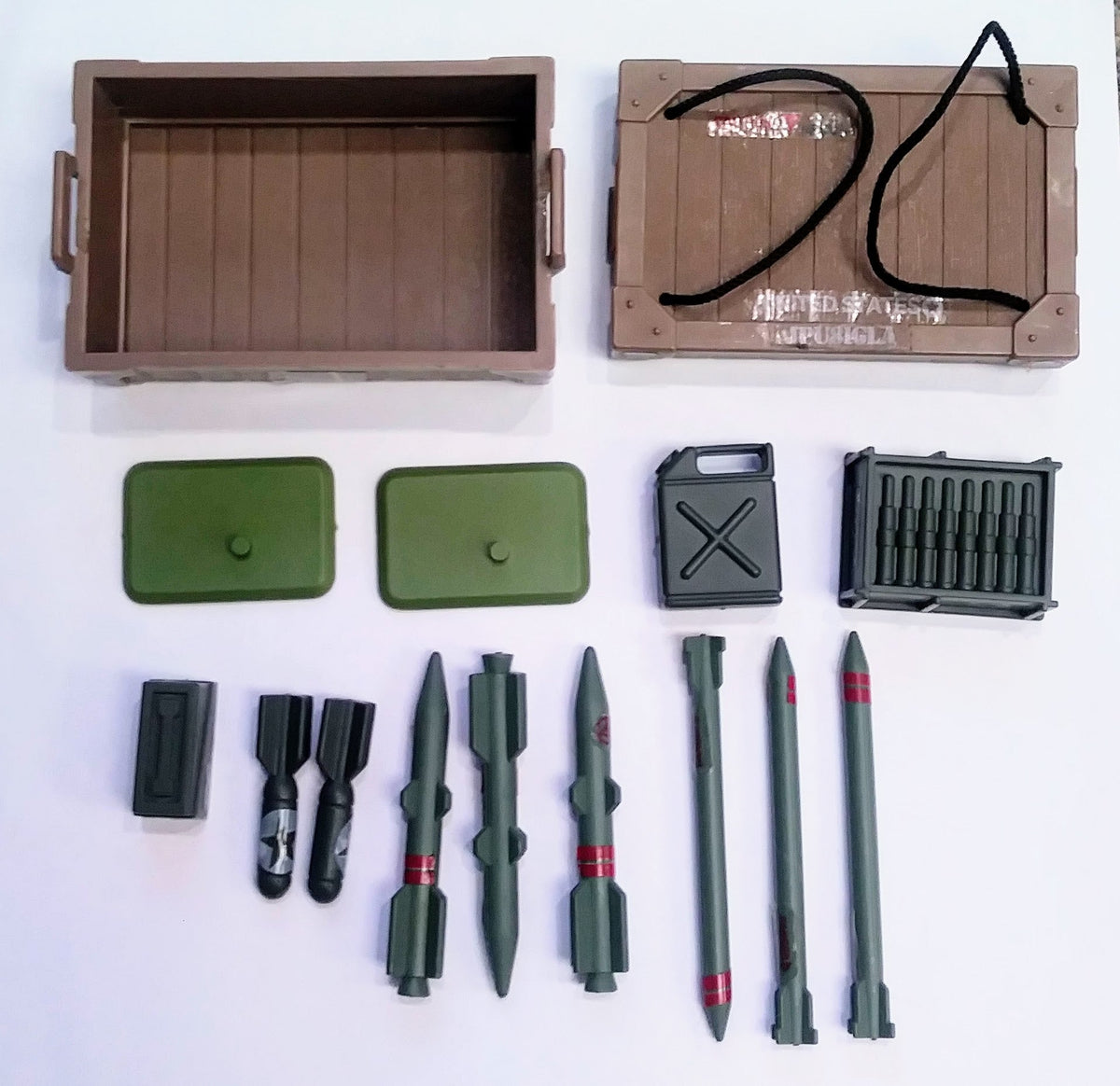 G.I. Joe Ammo Dump Battlefield Accessory - Complete