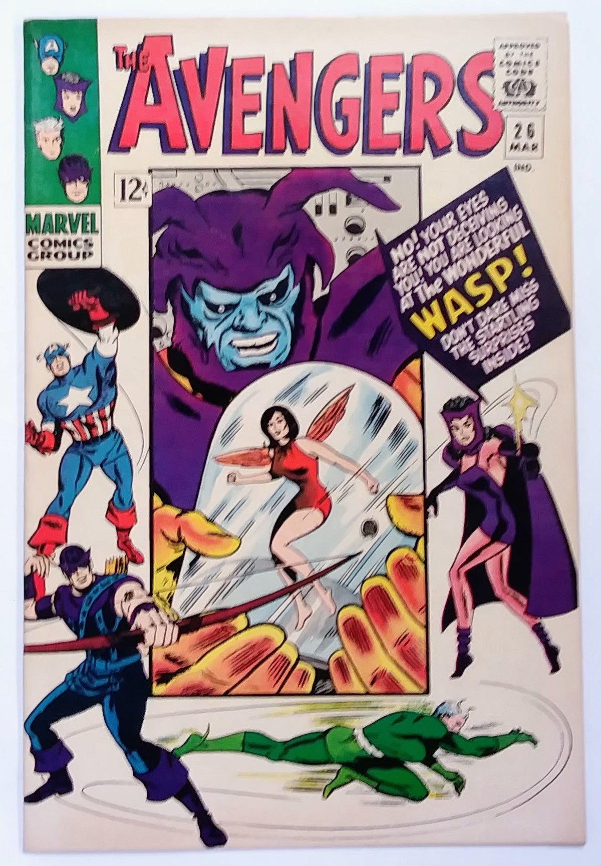 Avengers #26, Marvel Comics (March 1966, VF-)