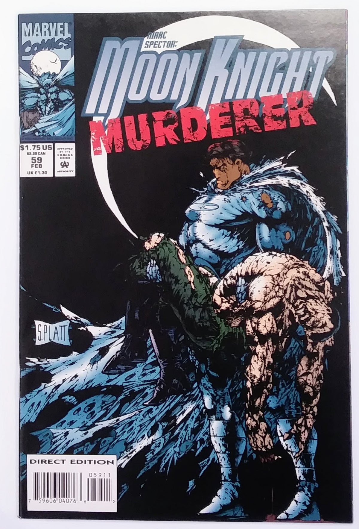 Marc Spector: Moon Knight #59, Marvel Comics