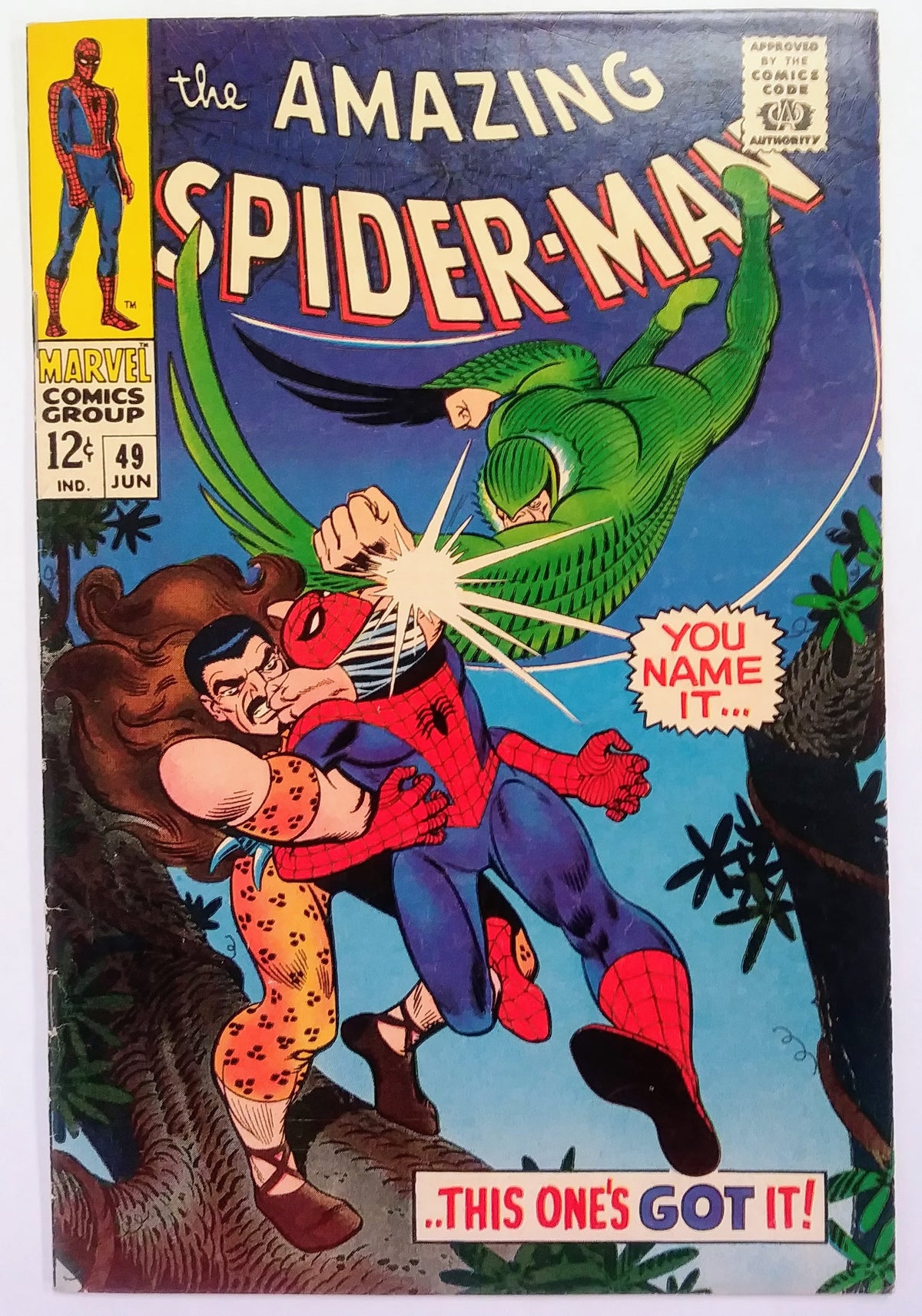 Amazing Spider-Man #49, Marvel Comics (June 1967, VG+)
