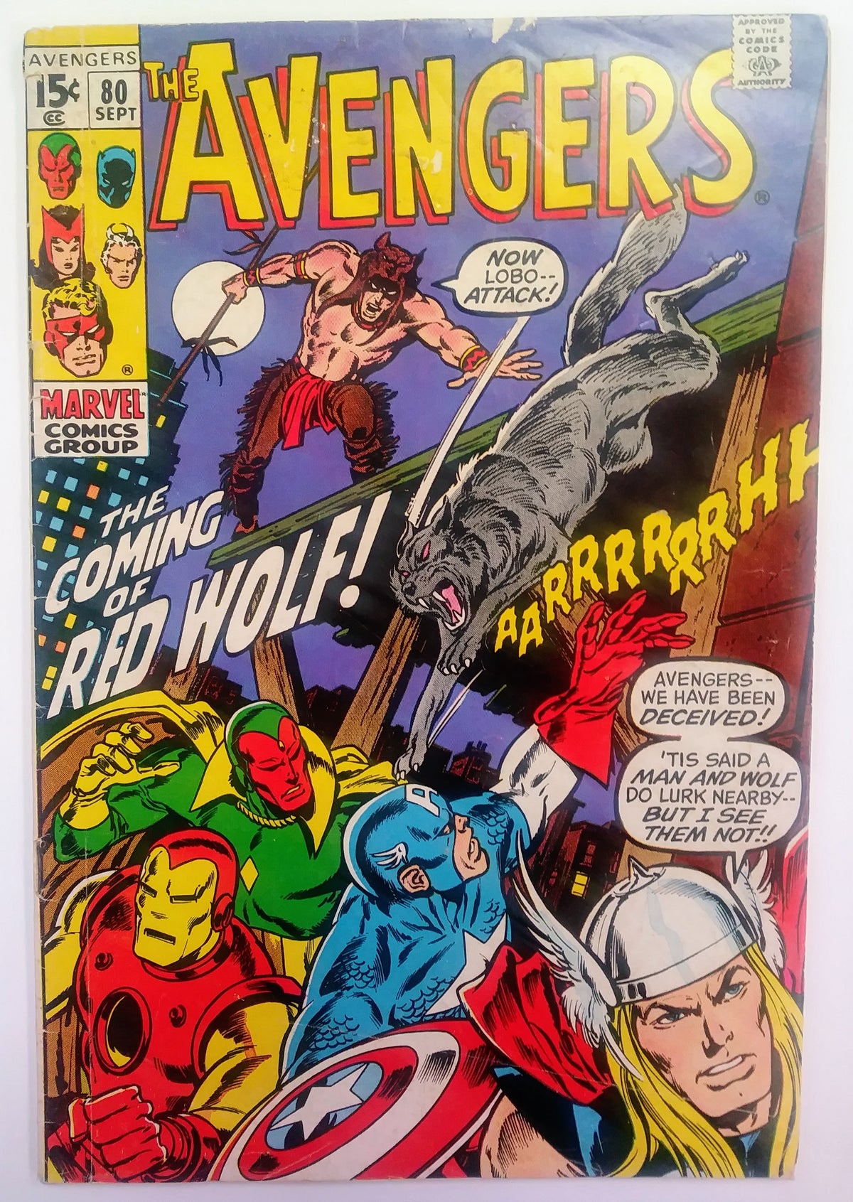 Avengers #80 - September 1970 - GD-