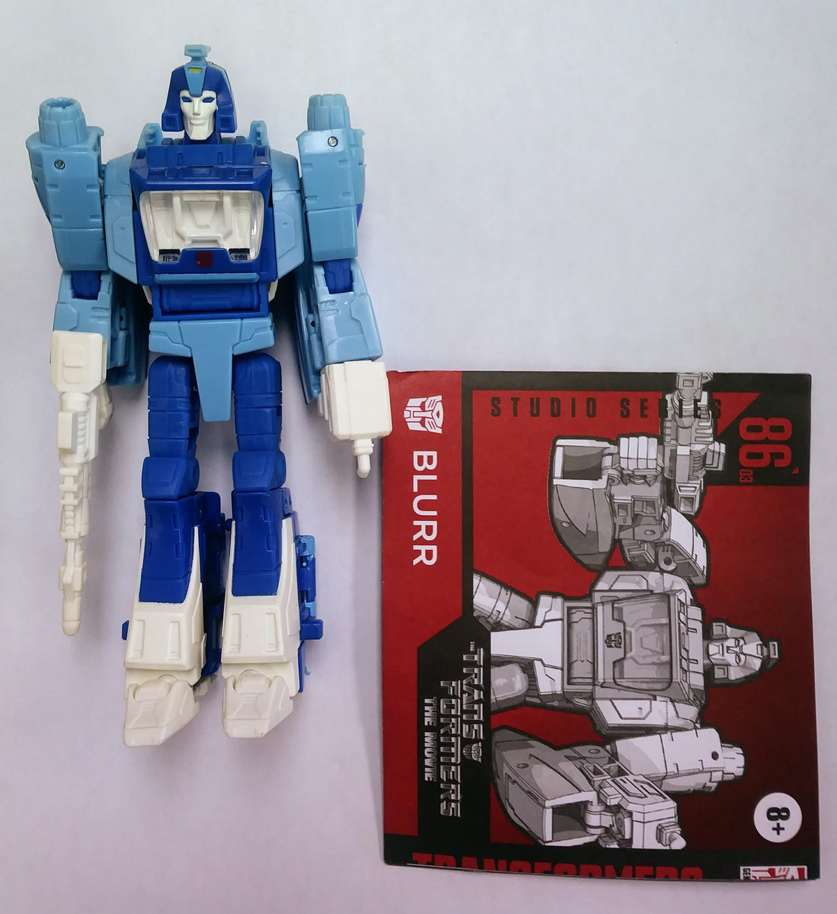 Transformers Studio Series 86 Autobot Blurr Action Figure