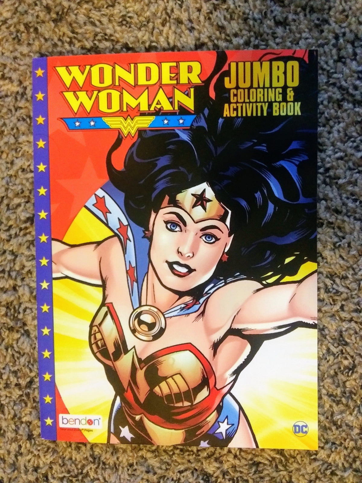 Wonder Woman Jumbo Coloring & Activity Book (2018)