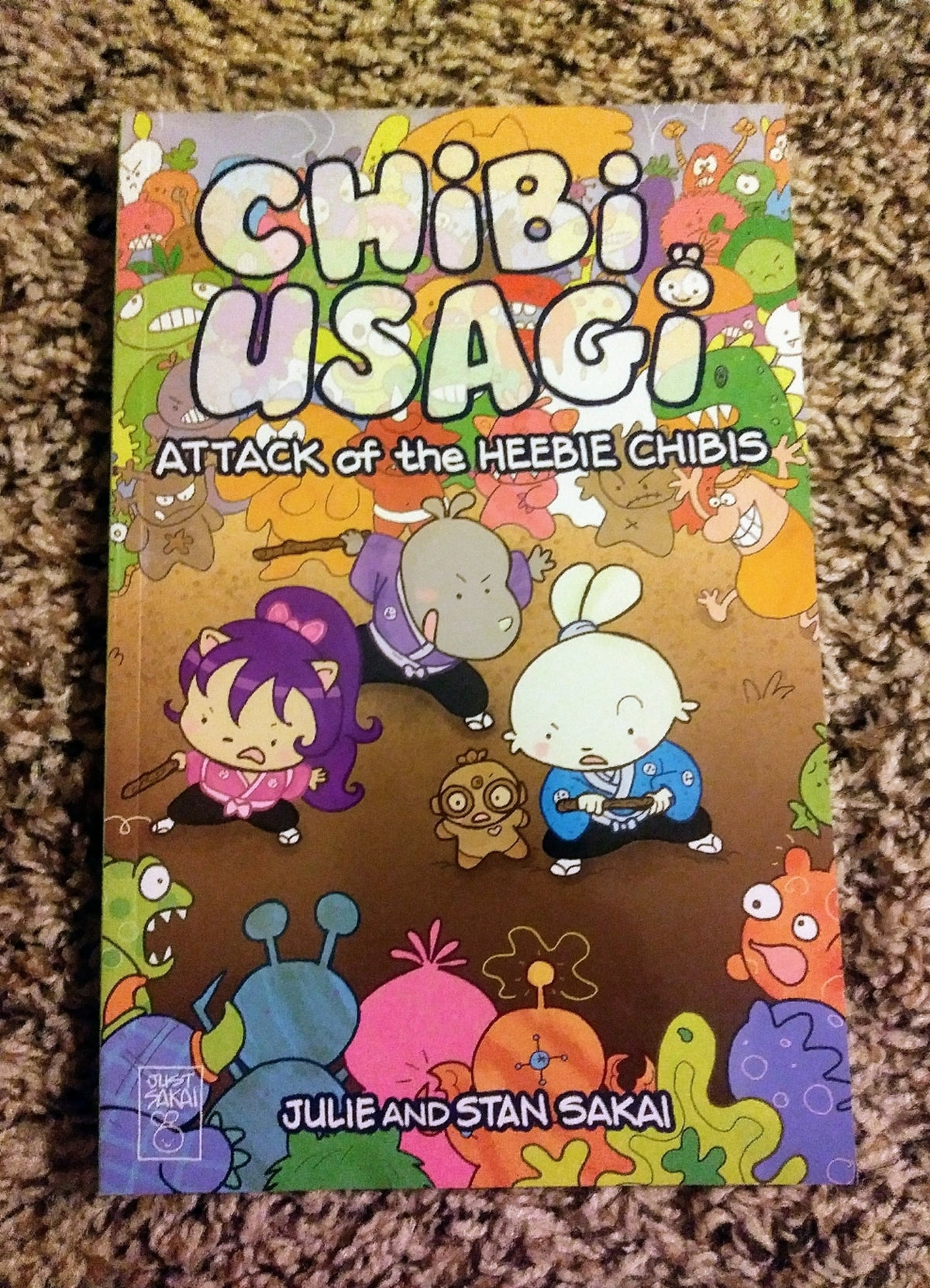 Chibi Usagi: Attack of the Heebie Chibis Graphic Novel