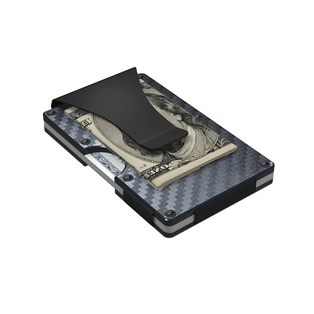 GRID Carbon Fiber RFID-Blocking Wallet
