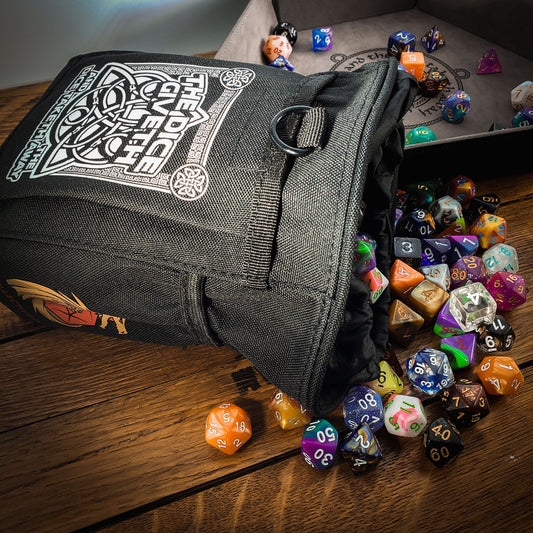 Dice Giveth and Taketh Deluxe Dice Bag — by D20 Collective