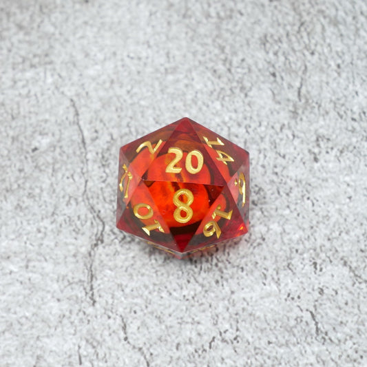 Sauron's Eye 7-Piece RPG Dice Set