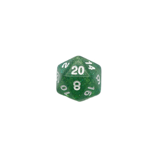 Spearmint Drop 7-Piece RPG Dice Set