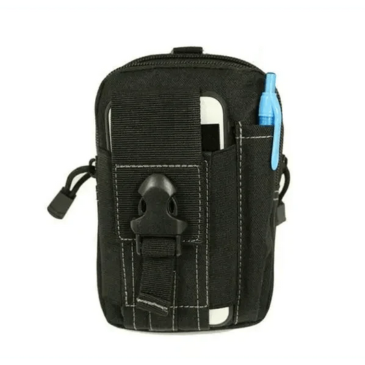 STEVVEX Black Tactical Waist Pack