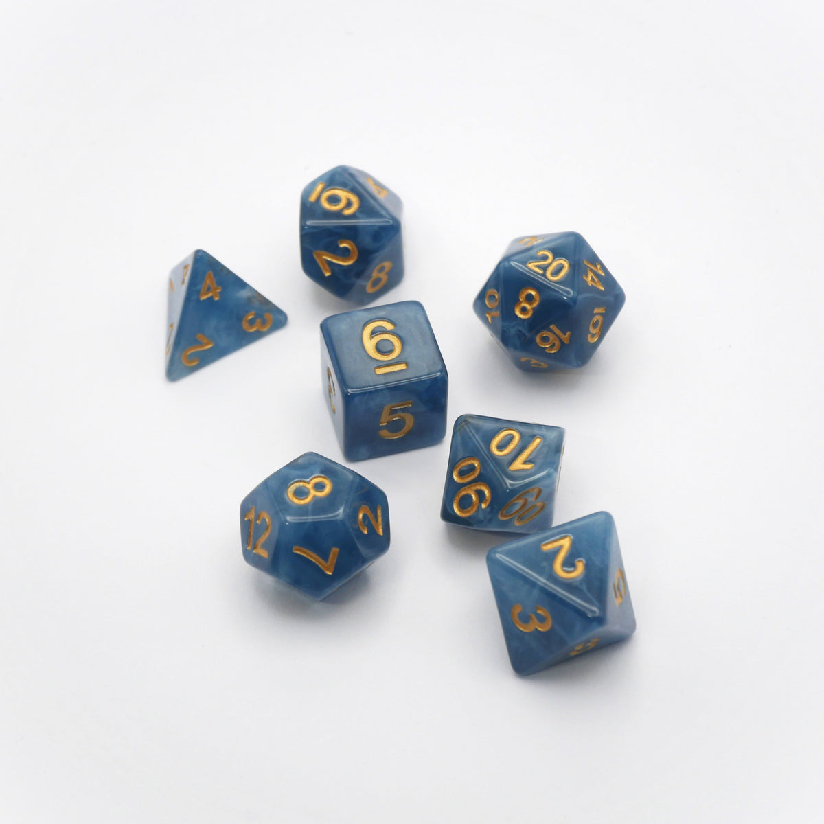Diffused Dreams 7-Piece RPG Dice Set