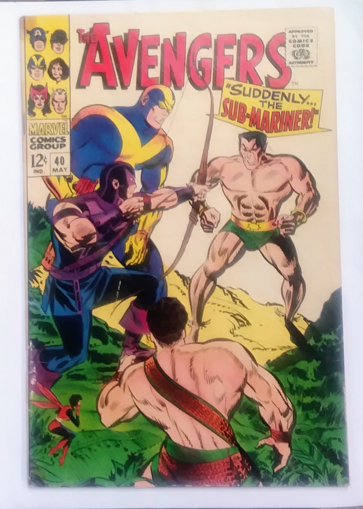 Avengers #040, Marvel Comics (May 1967, GD+)