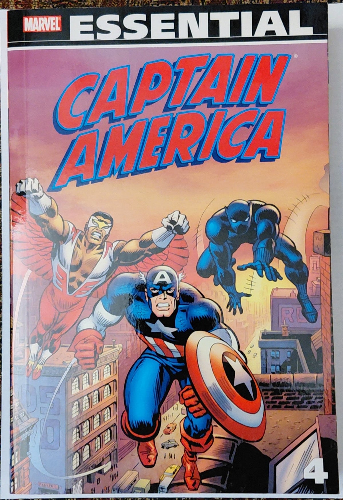 Essential Captain America Vol. 4 Trade Paperback, Marvel Comics
