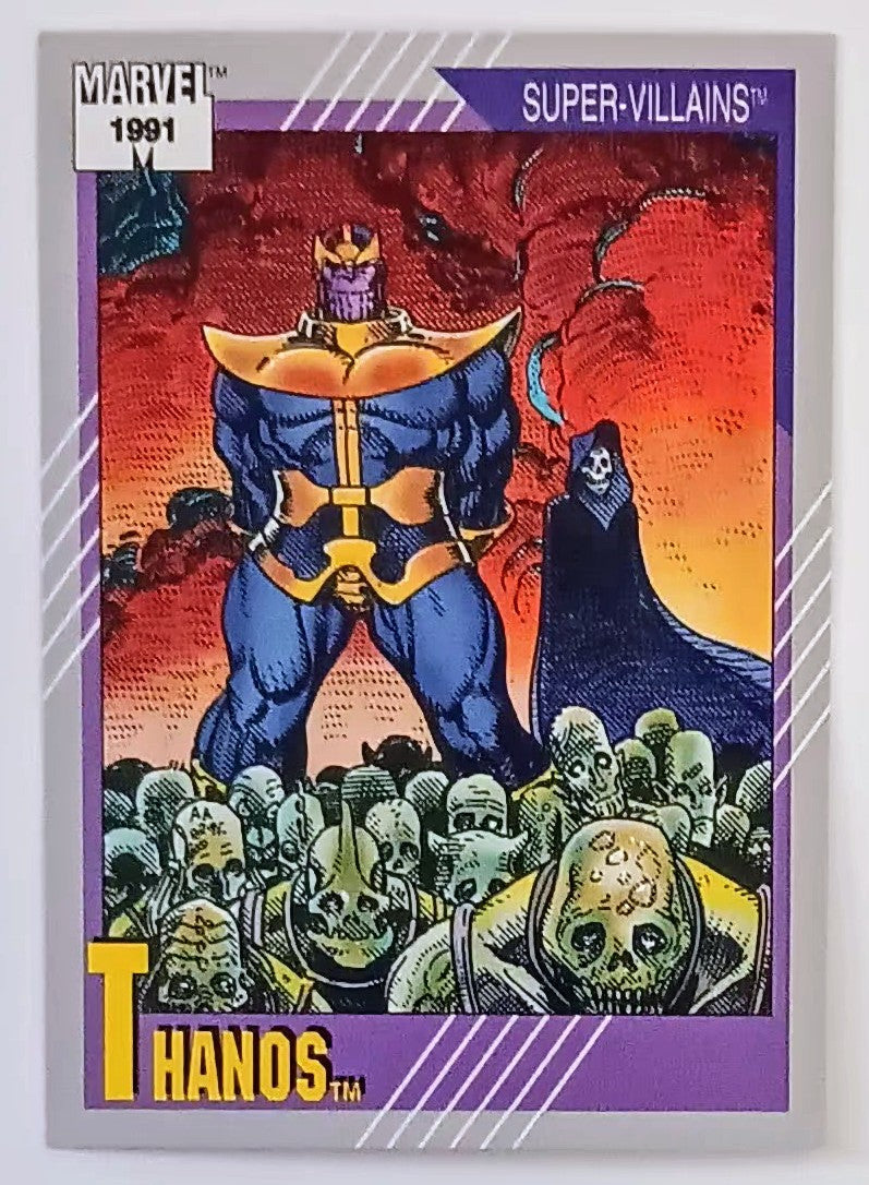 1991 Marvel Universe #85 Thanos Trading Card, Impel