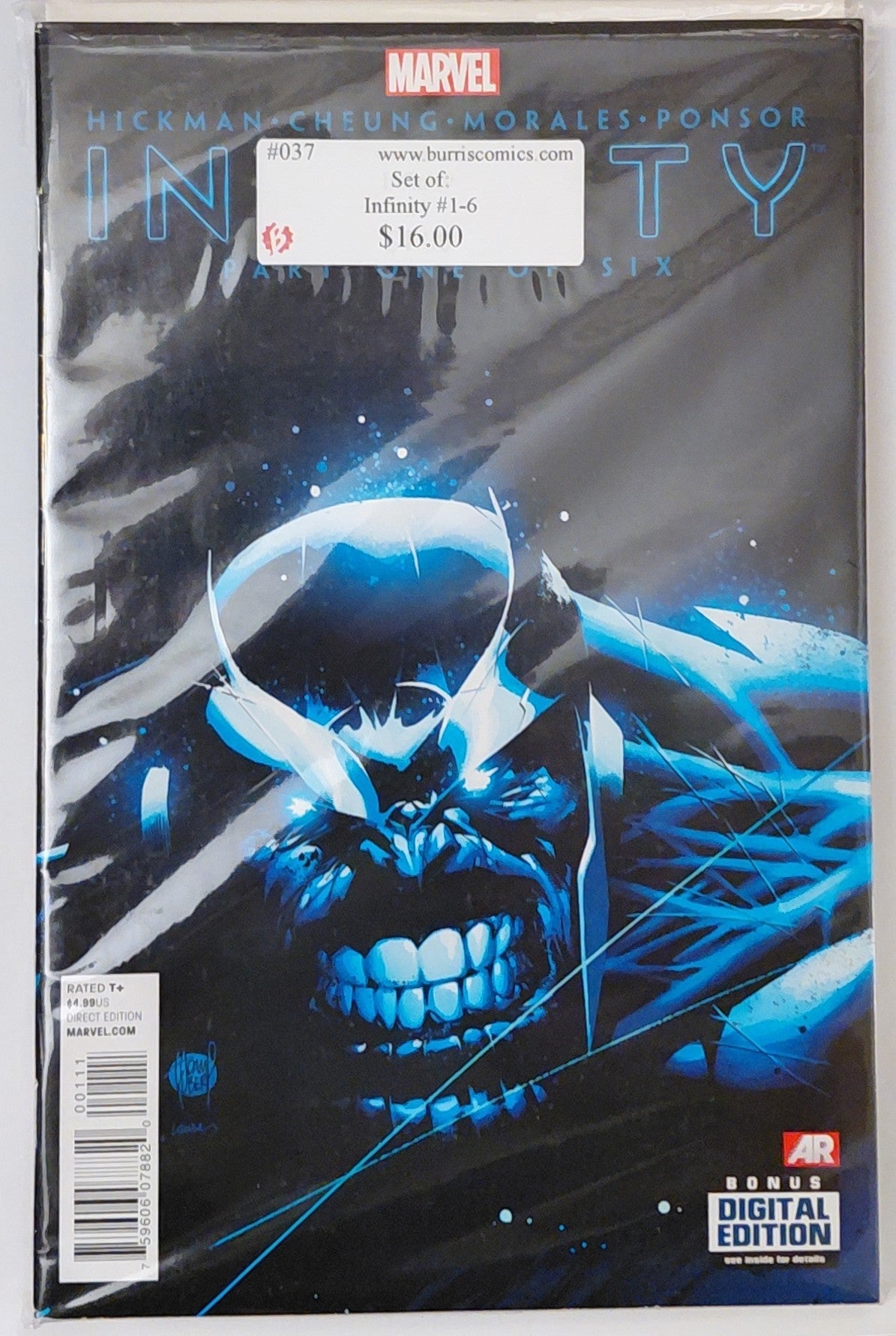 Infinity #1–6 Comic Set, Marvel Comics
