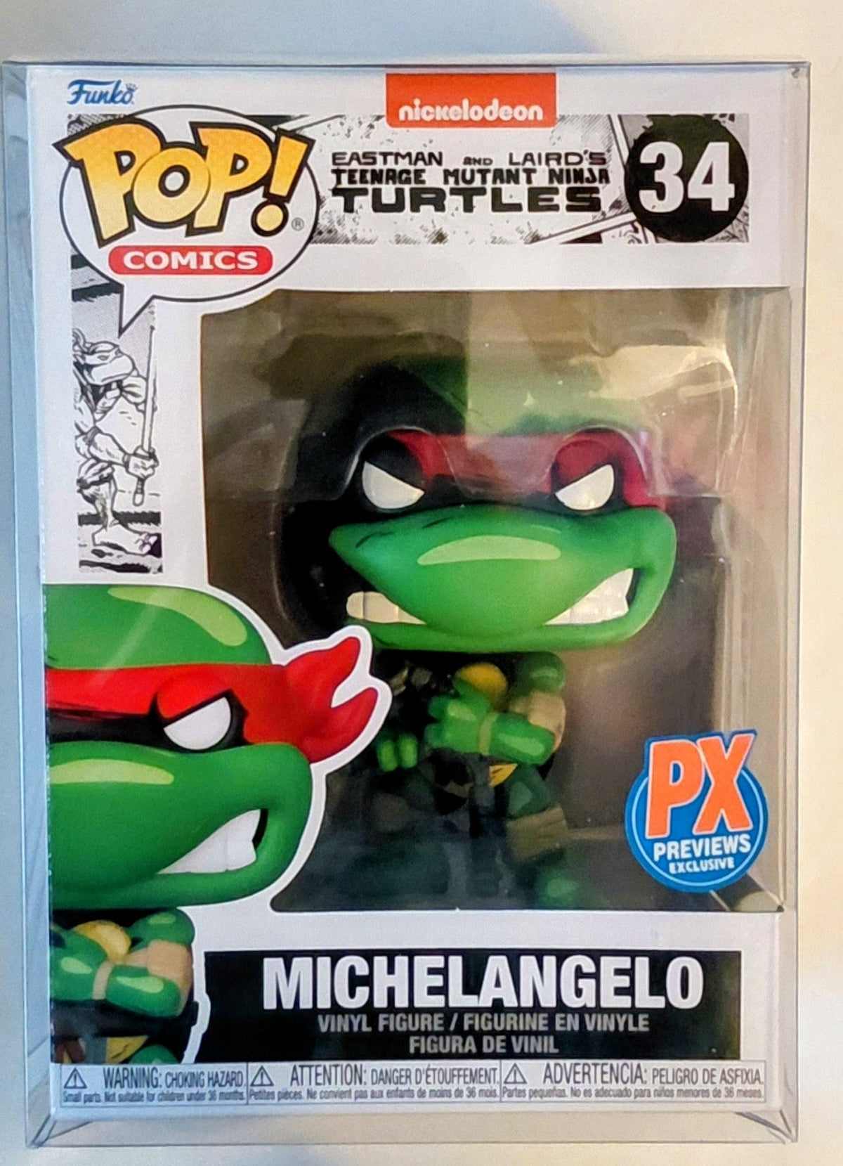 Michelangelo Funko Pop! #34 (TMNT Comics)