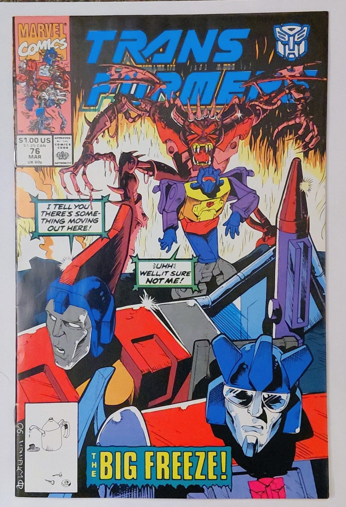 Transformers #76, Marvel Comics