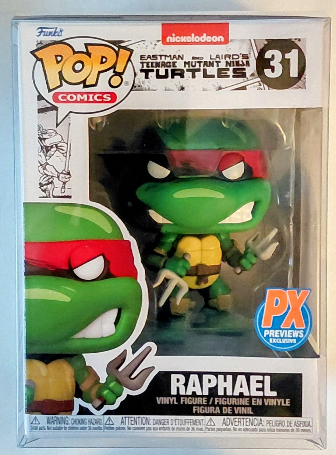 Raphael Funko Pop! #31 (TMNT Comics)