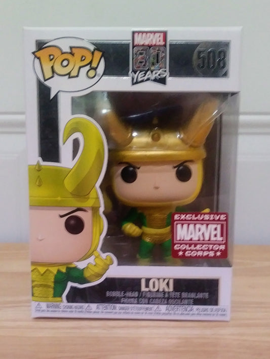 Loki Funko Pop! #508 (Collector Corps Exclusive)