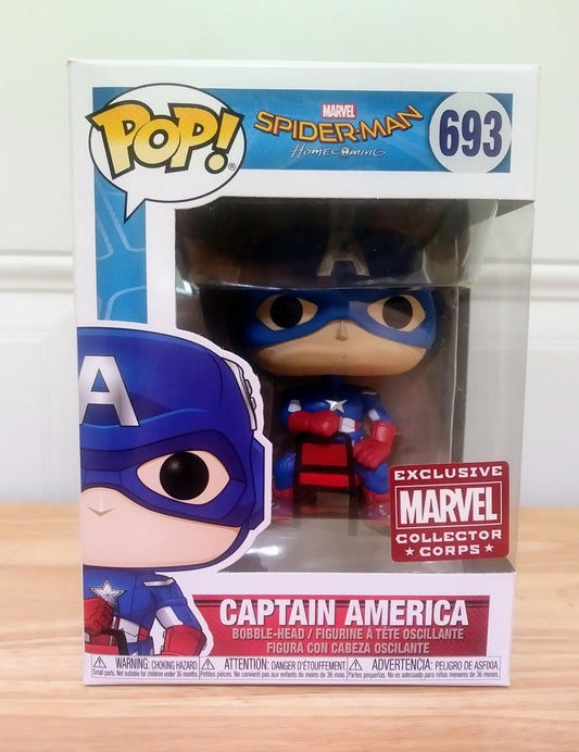 Captain America Funko Pop! #693 (Collector Corps Exclusive)