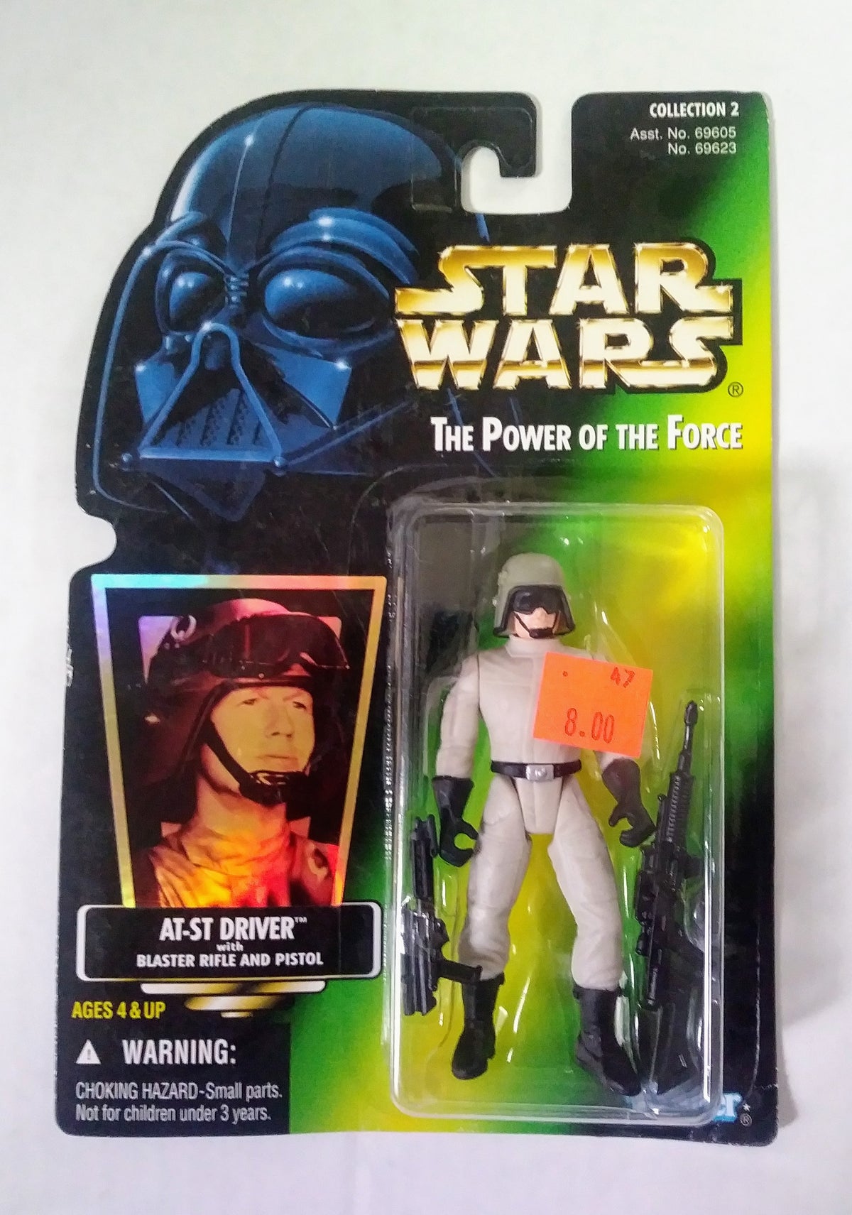 AT-ST Driver Action Figure (1997, Carded)