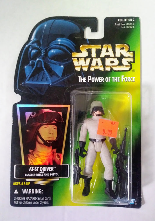 AT-ST Driver Action Figure (1997, Carded)