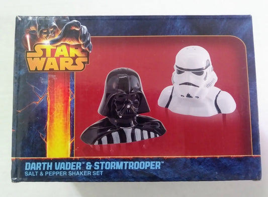 Star Wars Darth Vader & Stormtrooper Salt and Pepper Shaker Set
