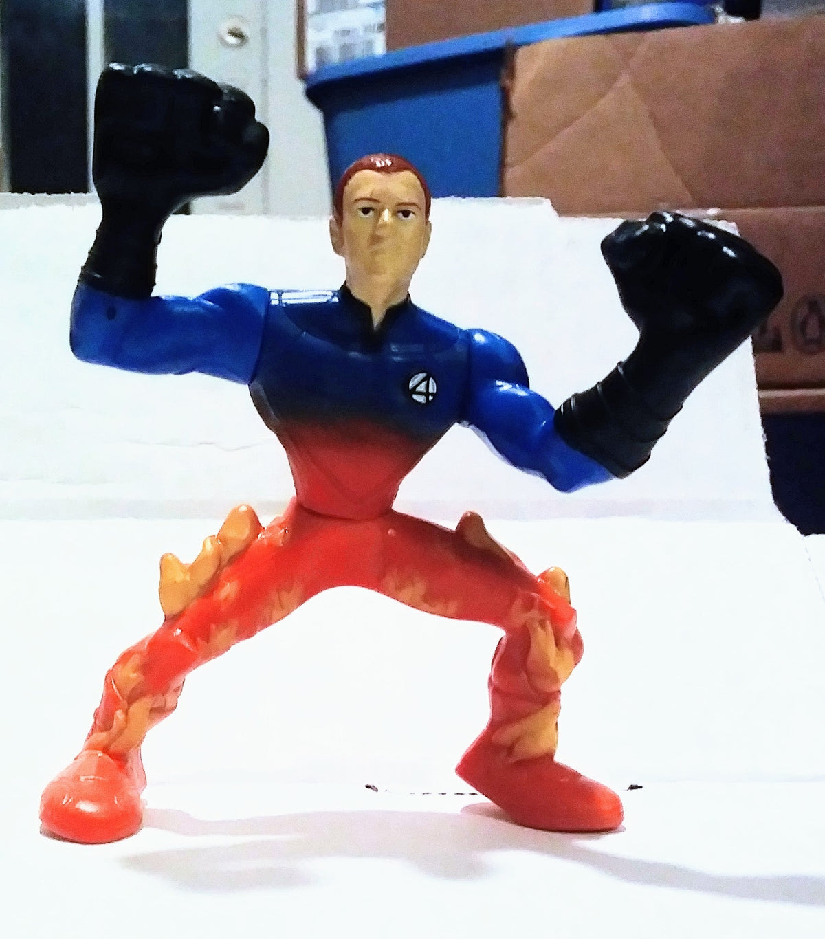 Human Torch Burger King Kids Meal Toy (2007)