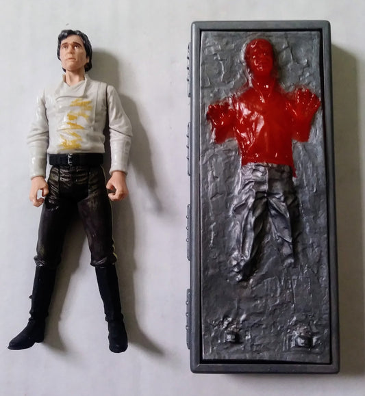 Han Solo Battle of Carkoon Action Figure (2005, Loose & Incomplete)