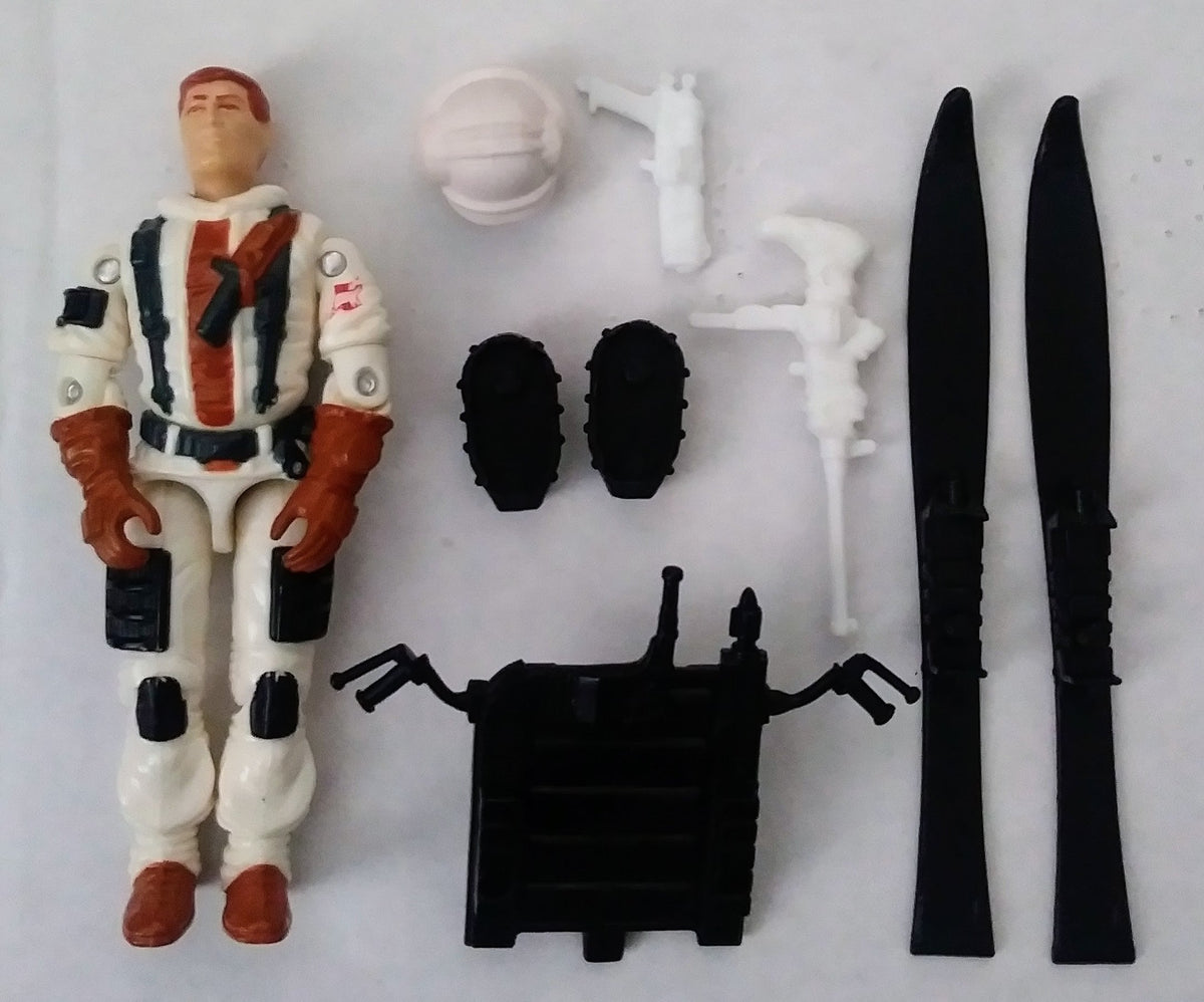 Blizzard G.I. Joe Action Figure (1988, Loose with Cards)
