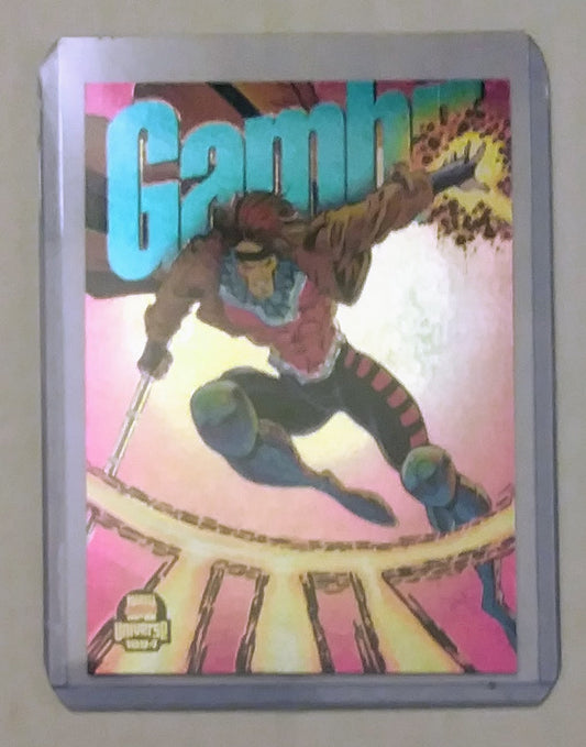1994 Marvel Universe #F4 Gambit Foil Card