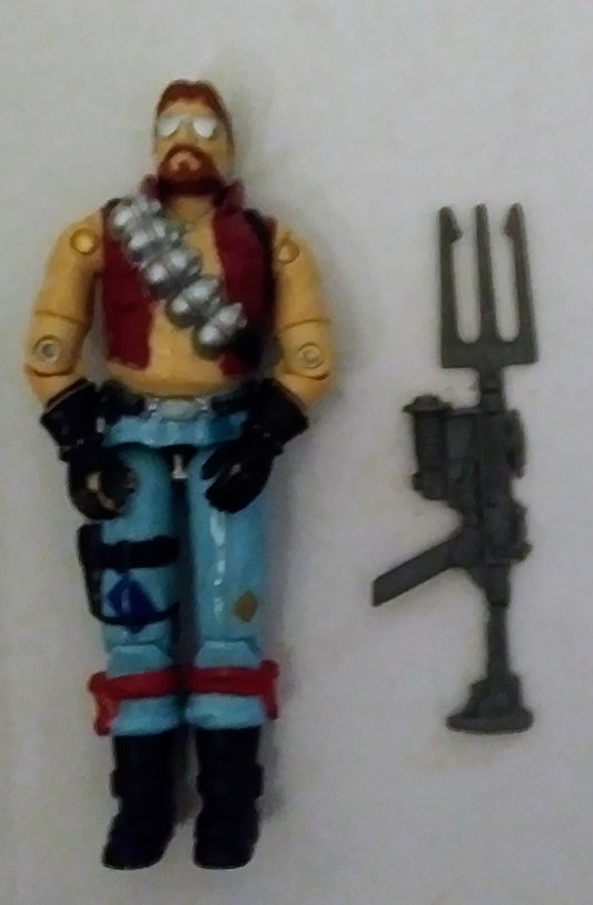 Monkeywrench COBRA Action Figure (1986, Loose with Cards)