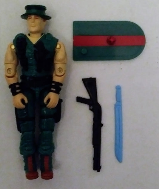 Muskrat G.I. Joe Action Figure (1988, Loose with Cards)