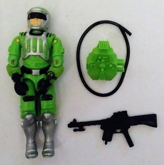 Sci-Fi Laser Trooper G.I. Joe Action Figure (1986, Loose with Cards)