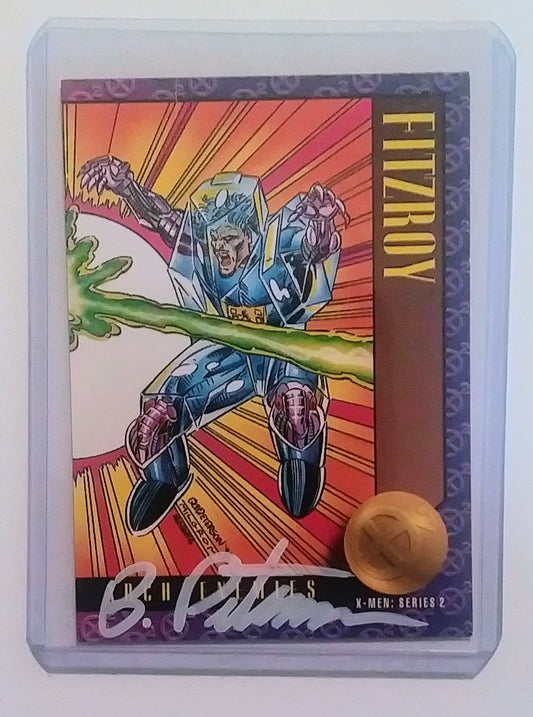 1993 X-Men #41 Fitzroy Trading Card (Signed by Brandon Peterson)