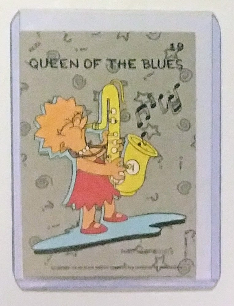 1990 Simpsons #S19 Queen of the Blues Sticker Card