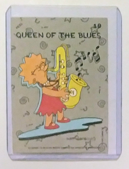 1990 Simpsons #S19 Queen of the Blues Sticker Card
