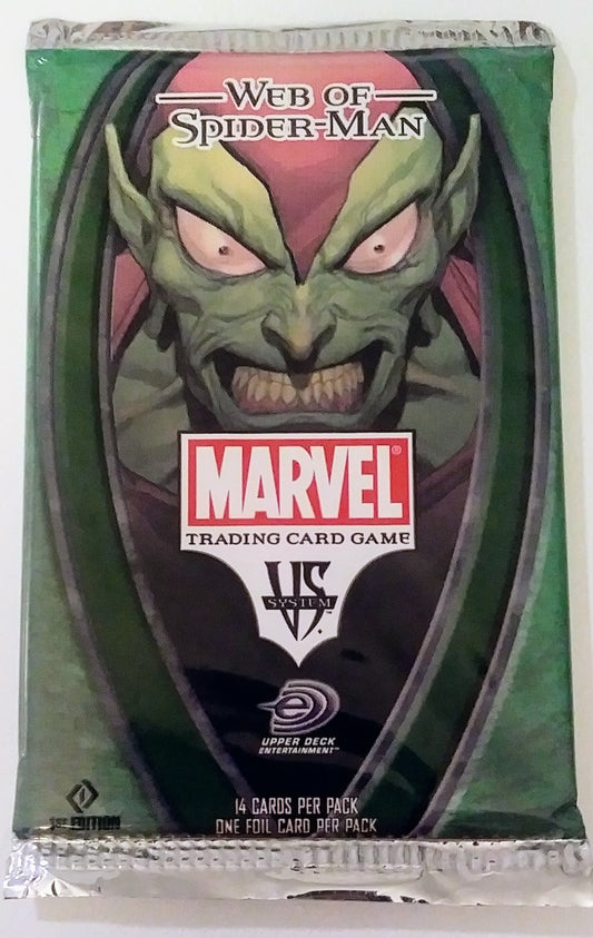 Web of Spider-Man Trading Card Game Pack (2004, Sealed)