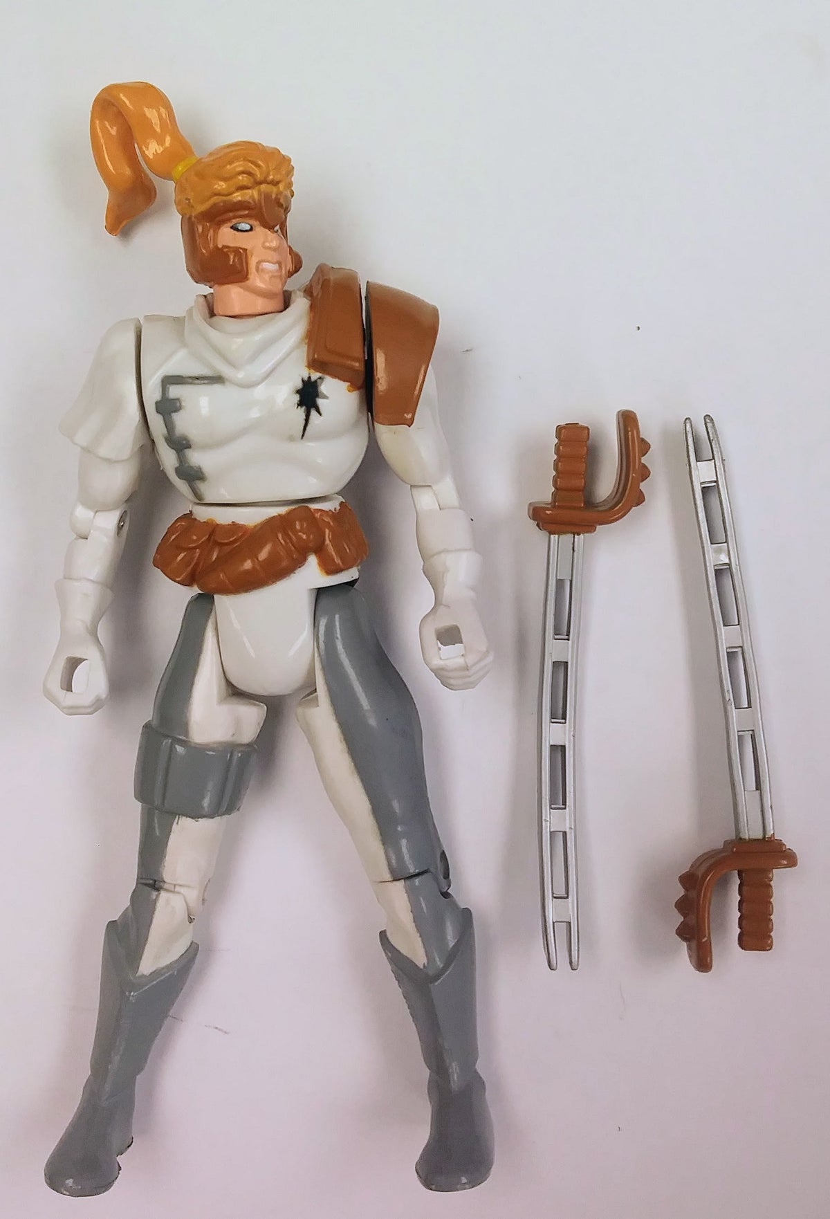 Shatterstar Marvel Action Figure (1992, Loose with Accessories & Card)