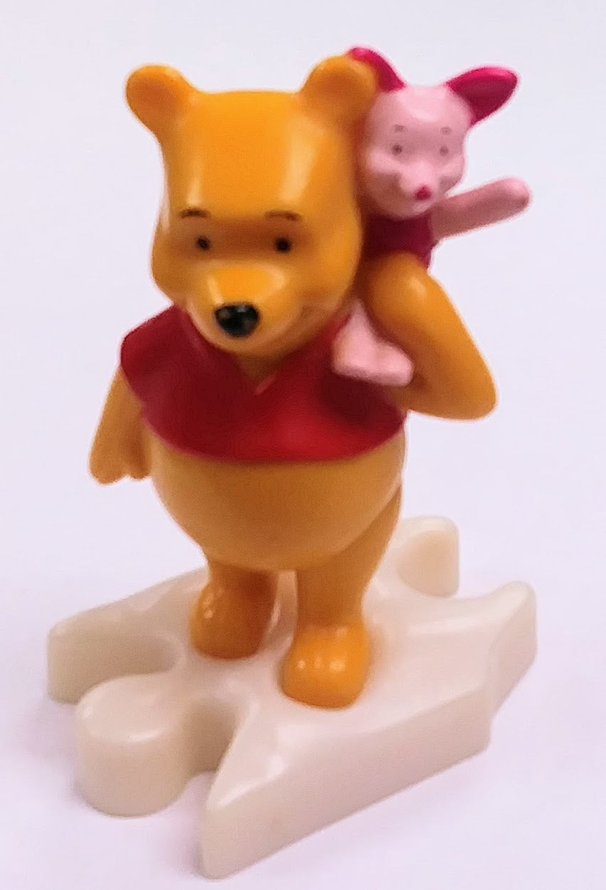 Disney Happy Meal toy - Pooh and Piglet Puzzle piece