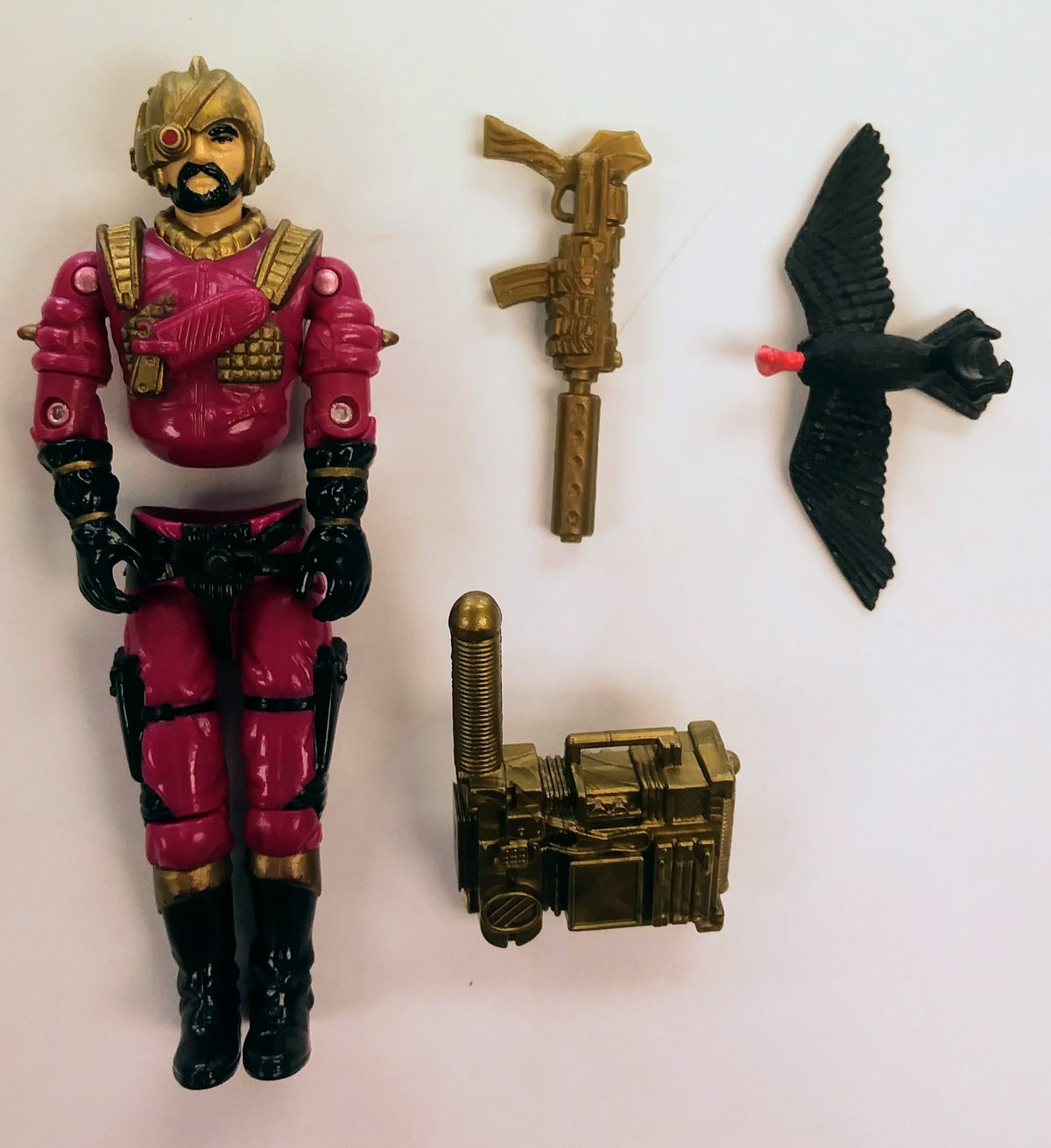 Voltar COBRA Action Figure (1988, Broken O-Ring; Repair Needed)