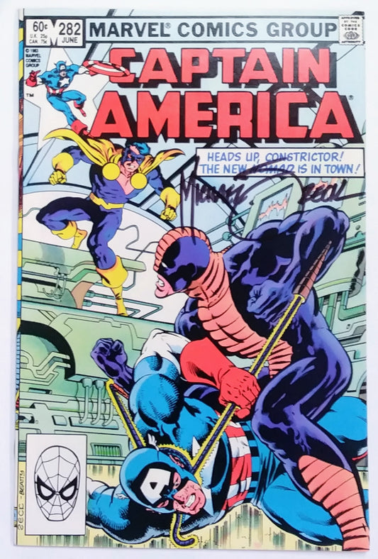 Marvel Comics: Captain America #282 (Signed)