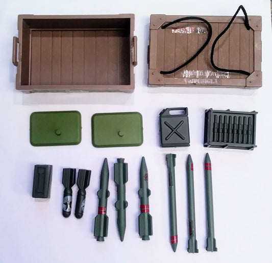 G.I. Joe Ammo Dump Battlefield Accessory - Complete